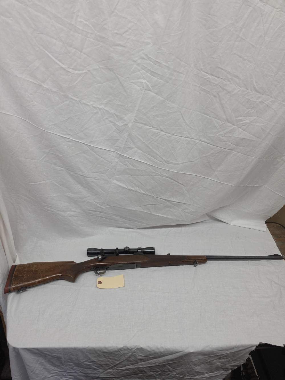 WINCHESTER MODEL 70 338 WIN MAG RIFLE w/REDFIELD WEAVER K4 60B SCOPE-img-0