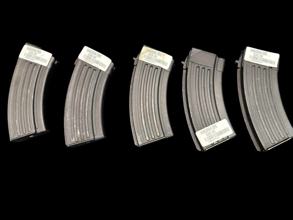 5X HUNGARIAN TANKER 20 ROUND AK-47 MAGAZINES GREAT SHAPE-img-2