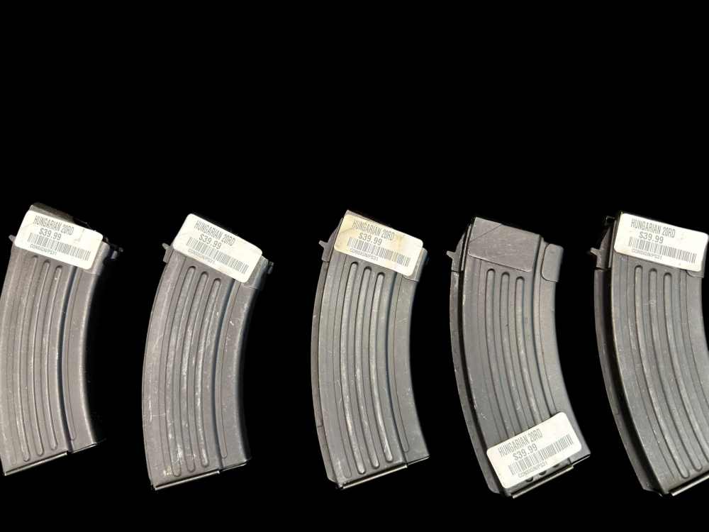5X HUNGARIAN TANKER 20 ROUND AK-47 MAGAZINES GREAT SHAPE-img-1
