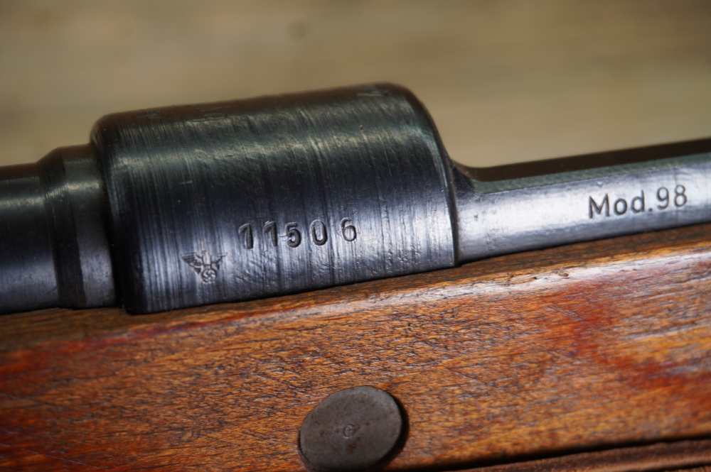 BYF 44 Mauser 98 K HIGH CONDITION MATCHING "hand stamped" series bringback -img-58