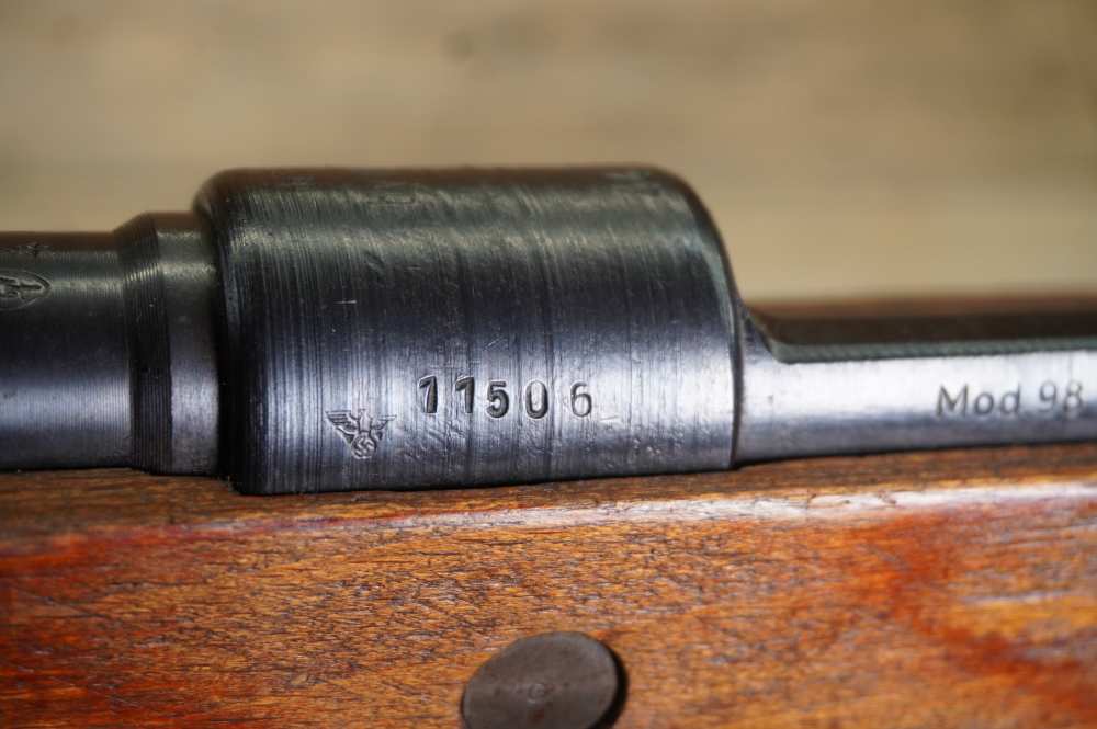 BYF 44 Mauser 98 K HIGH CONDITION MATCHING "hand stamped" series bringback -img-60