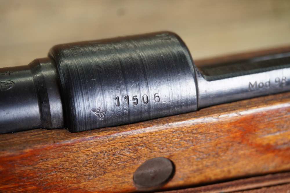 BYF 44 Mauser 98 K HIGH CONDITION MATCHING "hand stamped" series bringback -img-59