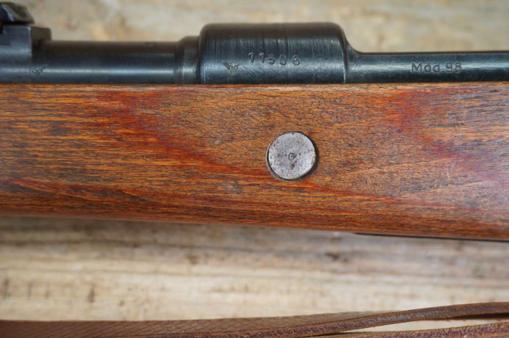 BYF 44 Mauser 98 K HIGH CONDITION MATCHING "hand stamped" series bringback -img-35