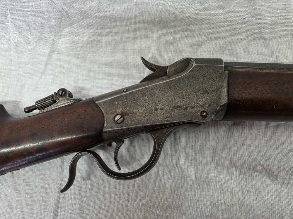 WINCHESTER 1885 FALLING BLOCK ACTION 25 WCF RIFLE-img-3