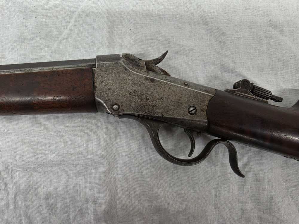 WINCHESTER 1885 FALLING BLOCK ACTION 25 WCF RIFLE-img-7
