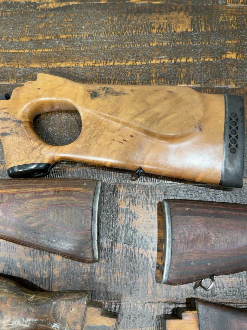 13pc Romanian AKM AK-47 Wood Buttstock Lot Cugir SAR WASR Combloc Surplus-img-7