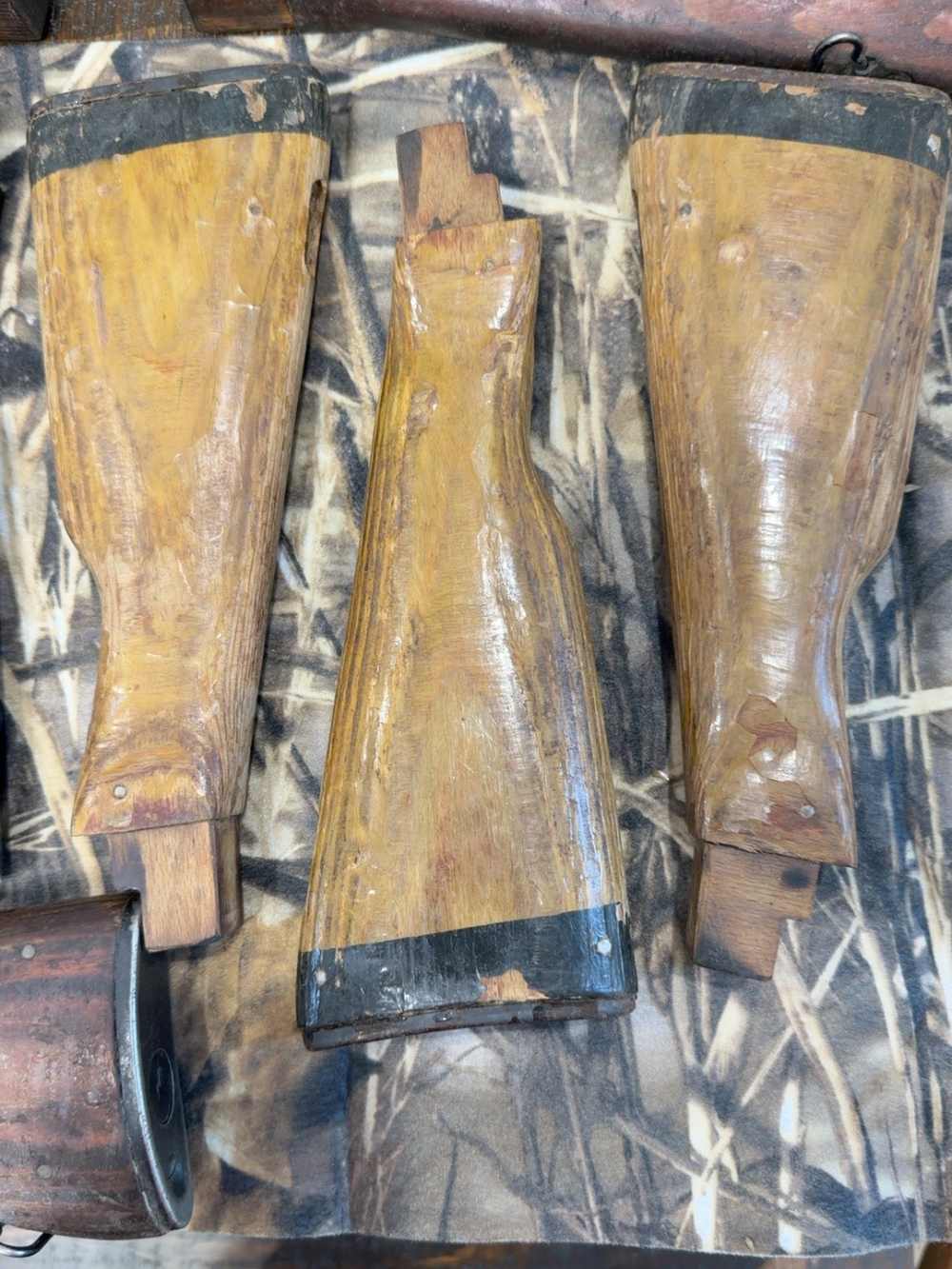 13pc Romanian AKM AK-47 Wood Buttstock Lot Cugir SAR WASR Combloc Surplus-img-4