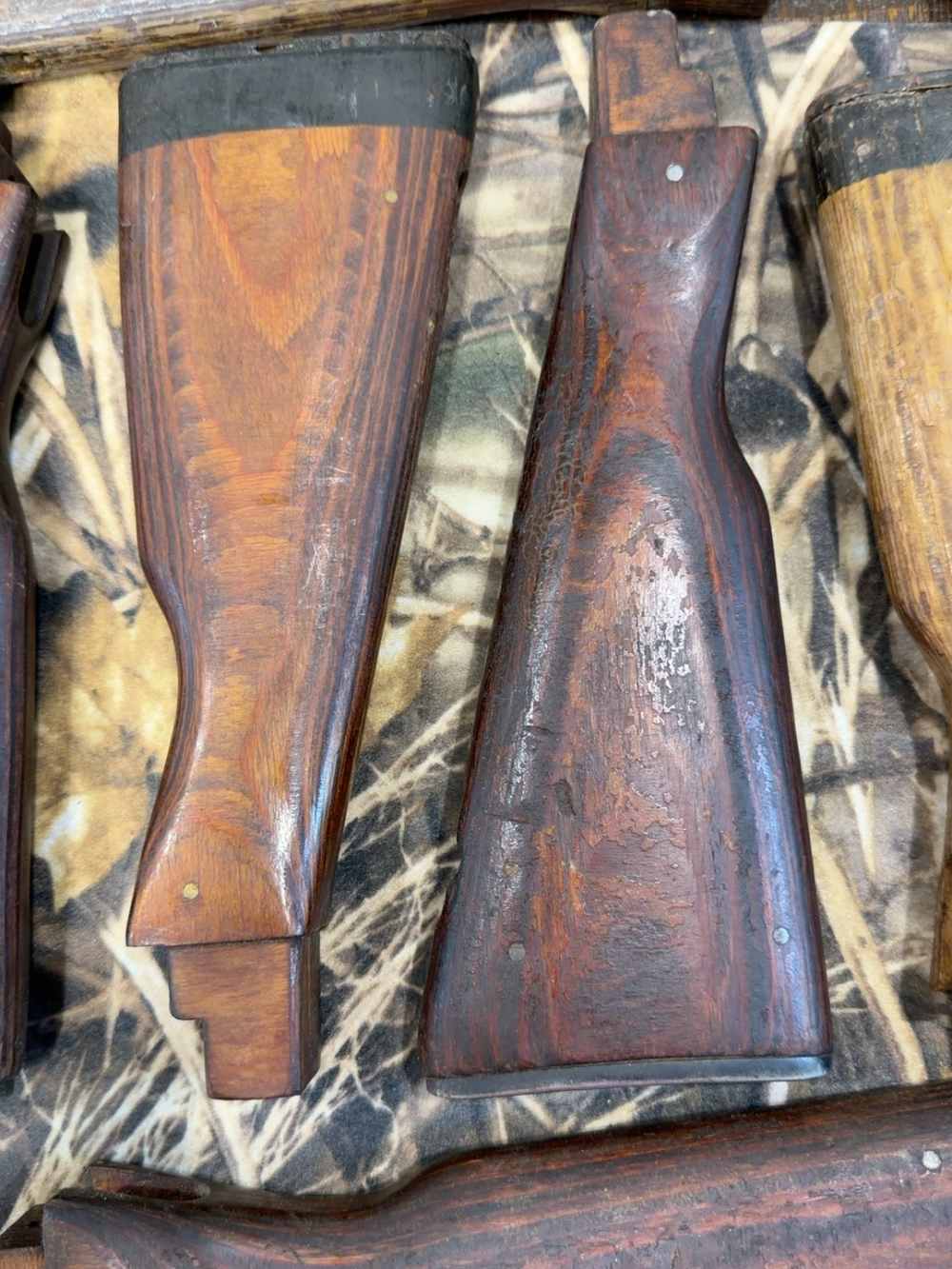 13pc Romanian AKM AK-47 Wood Buttstock Lot Cugir SAR WASR Combloc Surplus-img-2