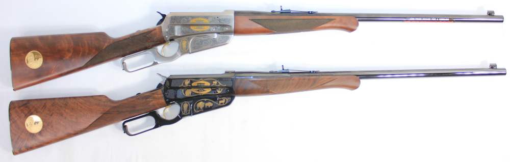 NOS PAIR WINCHESTER MODEL 1895 405 WIN THEODORE ROOSEVELT 150TH ANIV COMMEM-img-0