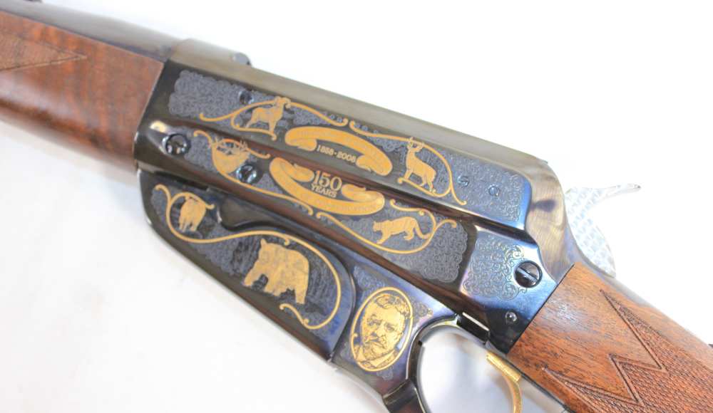 NOS PAIR WINCHESTER MODEL 1895 405 WIN THEODORE ROOSEVELT 150TH ANIV COMMEM-img-24