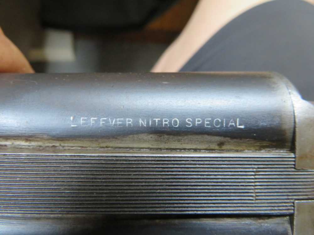LEFEVER ARMS CO. NITRO SPECIAL DOUBLE BARREL 20 GAUGE SHOTGUN-img-6