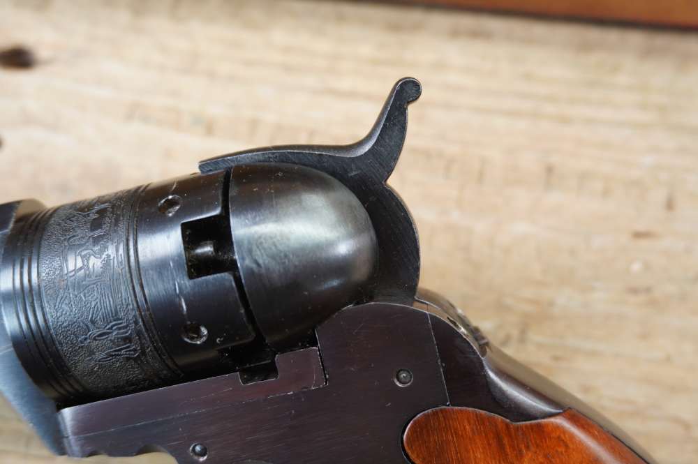 Colt 1836 Texas Paterson 7.5in w/ tools and accessories in display case -img-29