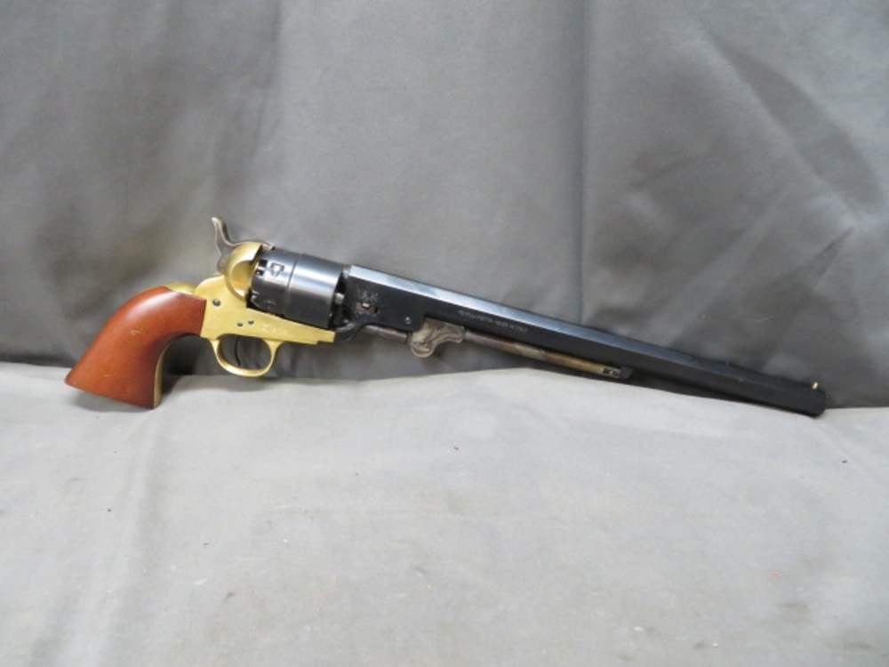 PIETTTA REPRODUCTION COLT MODEL 1851 NAVY REVOLVER-.36 CALIBER-12” BARREL-img-0