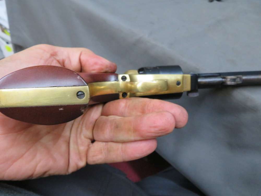 PIETTTA REPRODUCTION COLT MODEL 1851 NAVY REVOLVER-.36 CALIBER-12” BARREL-img-11