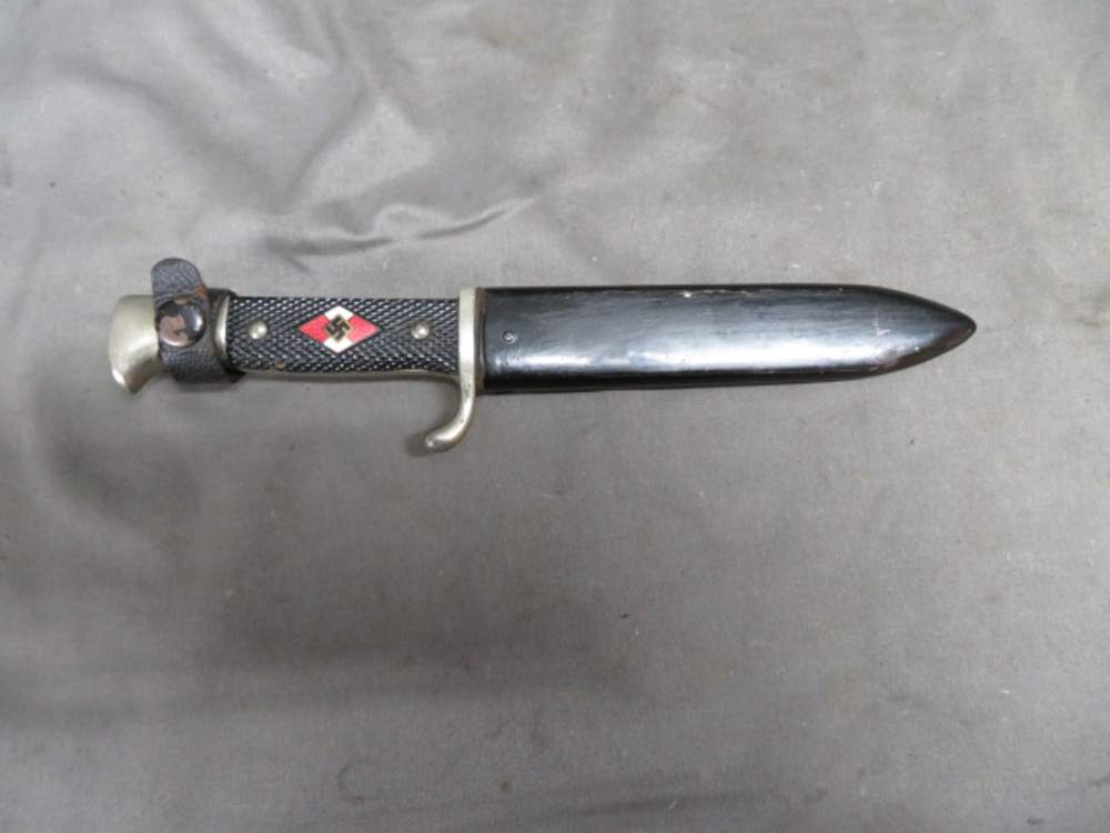 WWII GERMAN HJ YOUTH KNIFE-RZM M7/118-JACOBS & CO. SOLINGEN-GRAFRATH-img-6
