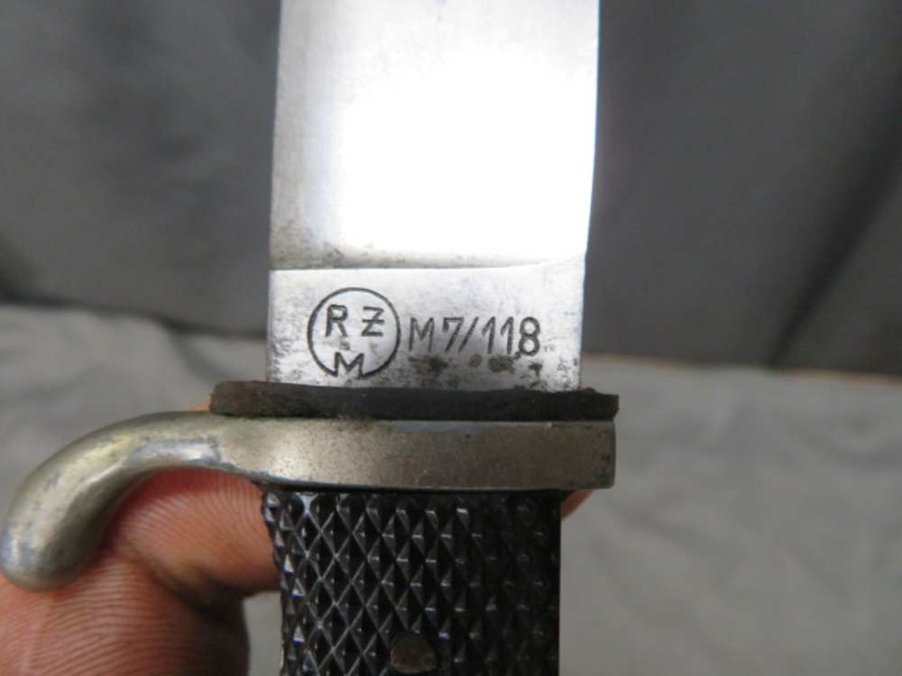 WWII GERMAN HJ YOUTH KNIFE-RZM M7/118-JACOBS & CO. SOLINGEN-GRAFRATH-img-7