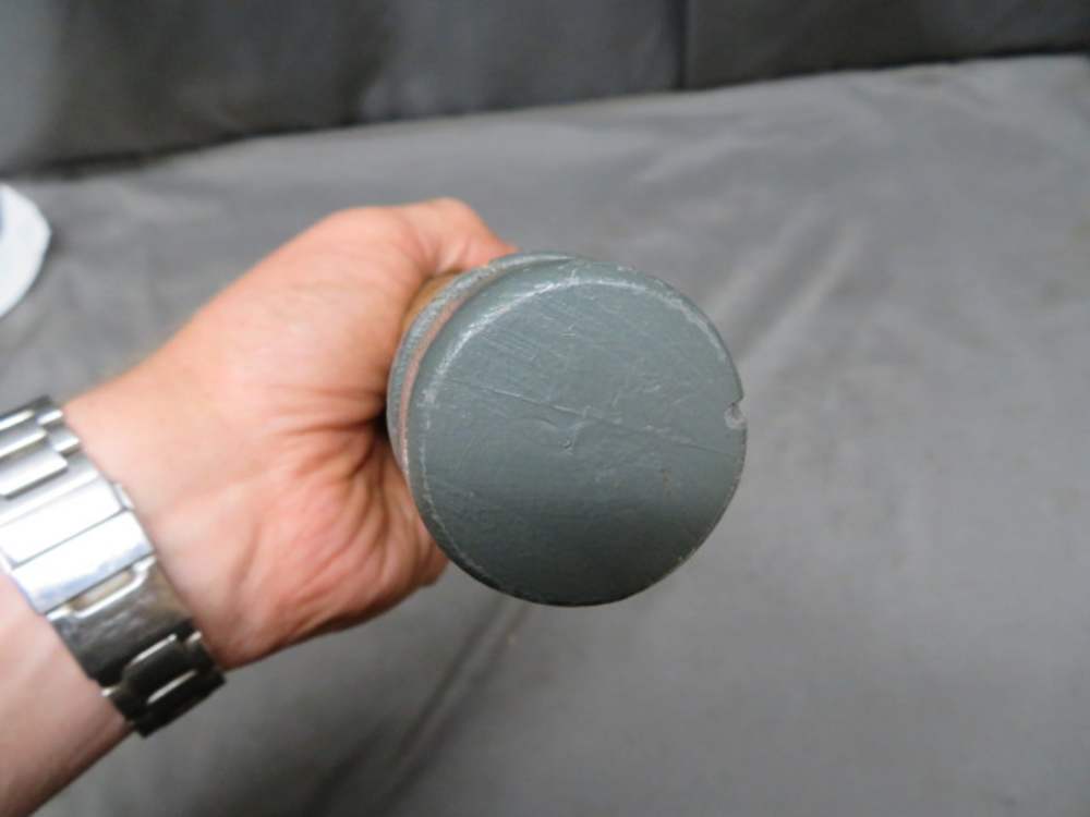 WOODEN REPLICA WWII GERMAN M24 STICK GRENADE-NICE PAINT-img-5