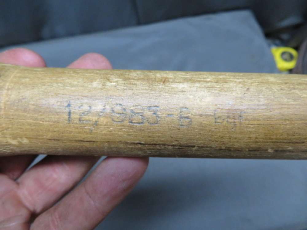 WOODEN REPLICA WWII GERMAN M24 STICK GRENADE-NICE PAINT-img-3