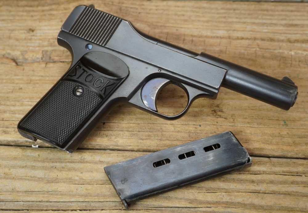 Franz Stock Type 1 HIGH CONDITION 7.65mm .32 auto Germany matching C&R ok-img-33