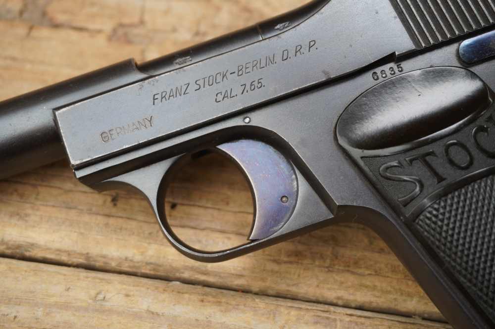 Franz Stock Type 1 HIGH CONDITION 7.65mm .32 auto Germany matching C&R ok-img-7