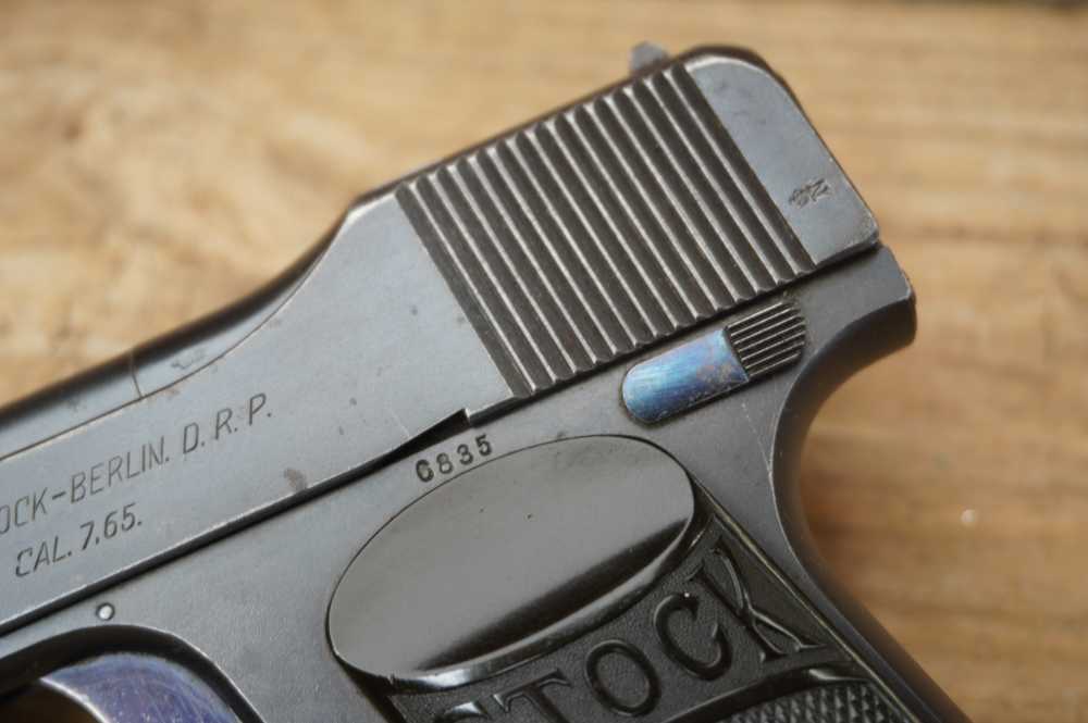 Franz Stock Type 1 HIGH CONDITION 7.65mm .32 auto Germany matching C&R ok-img-5