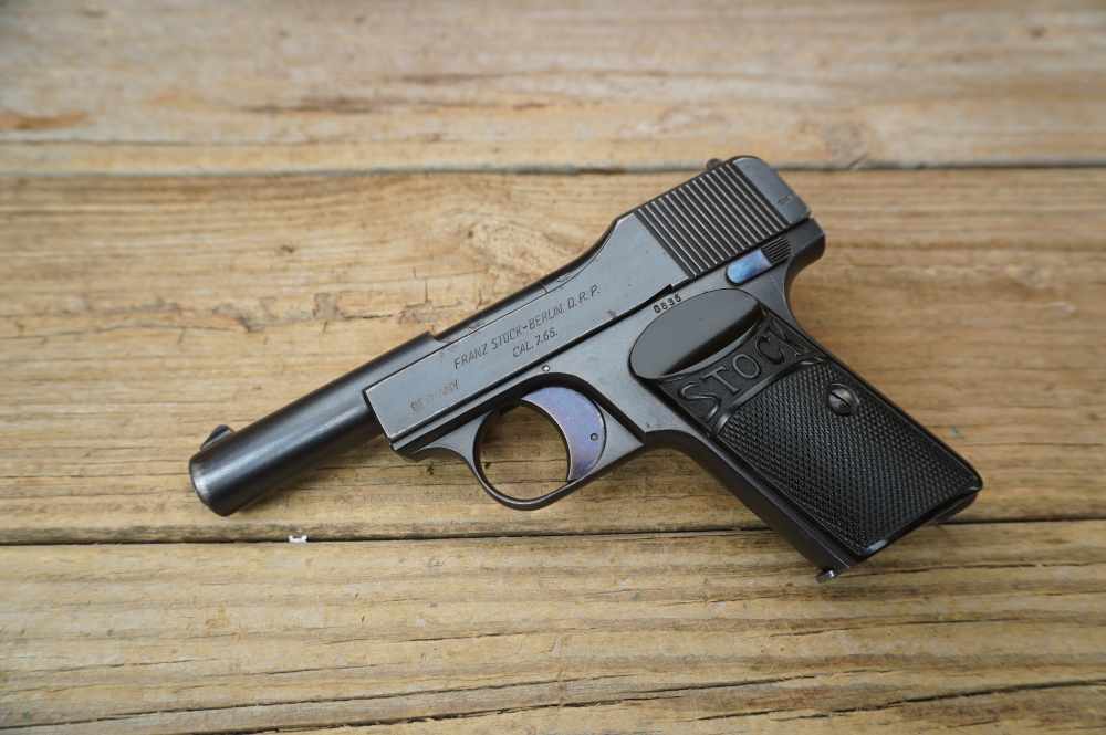 Franz Stock Type 1 HIGH CONDITION 7.65mm .32 auto Germany matching C&R ok-img-1