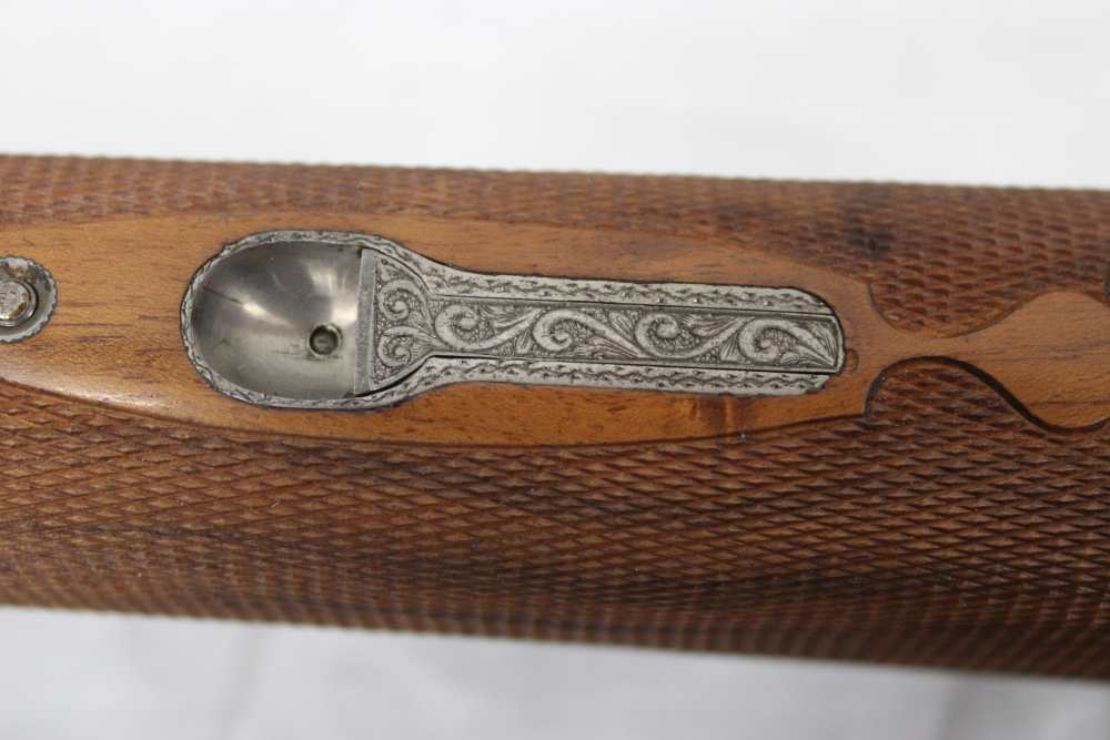 ULTRA RARE Italian CHAMPLIN VICENZA 12 GA Over Under Shotgun TWO BARREL SET-img-15