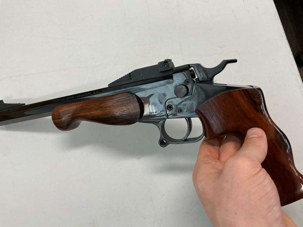 Sterling Arms X-Caliber .44mag Single Shot Pistol 10” Barrel (damaged grip)-img-10