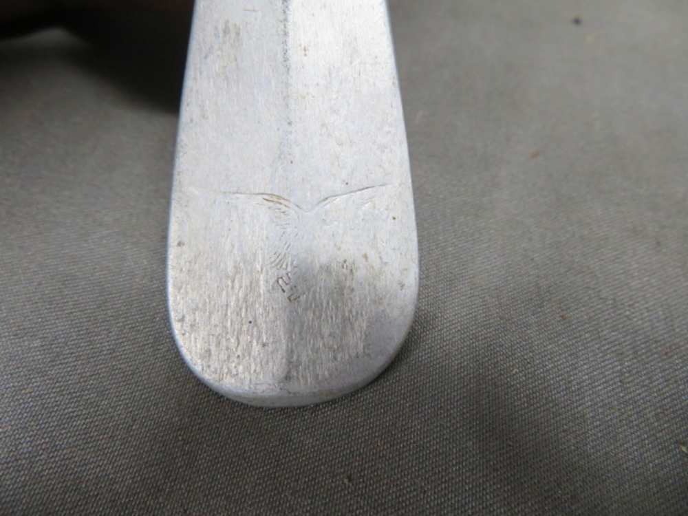 LOT-WWII GERMAN LUFTWAFFE MESS HALL FORK & SPOON-img-2