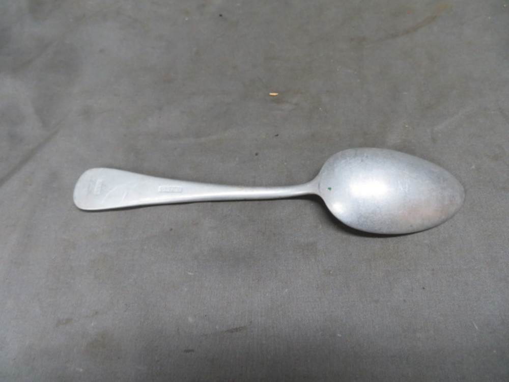 LOT-WWII GERMAN LUFTWAFFE MESS HALL FORK & SPOON-img-8