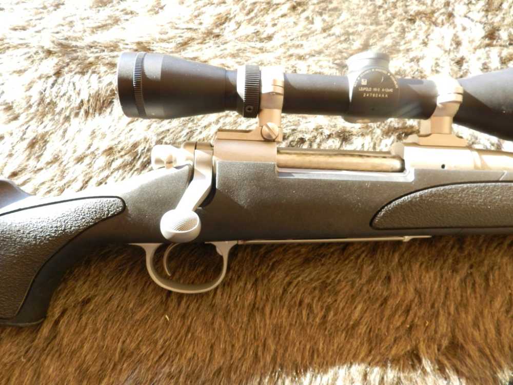 Remington Model 700 25/06 24" Stainless Leupold 4X12X40AO-img-10