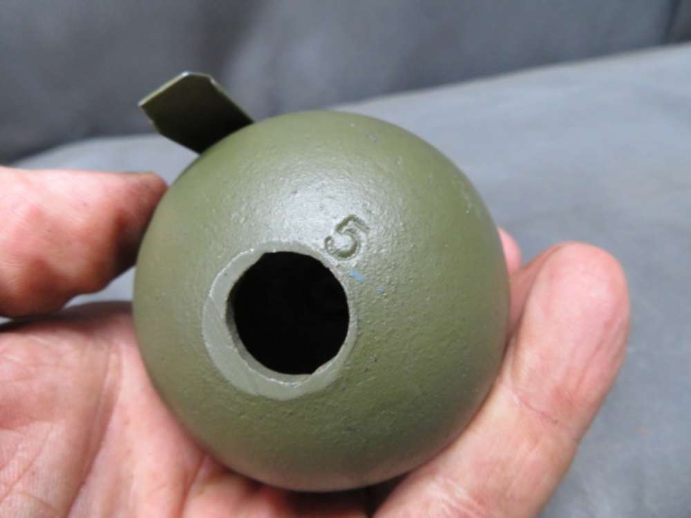 US M67 “BASEBALL” STYLE DUMMY TRAINING GRENADE-img-5
