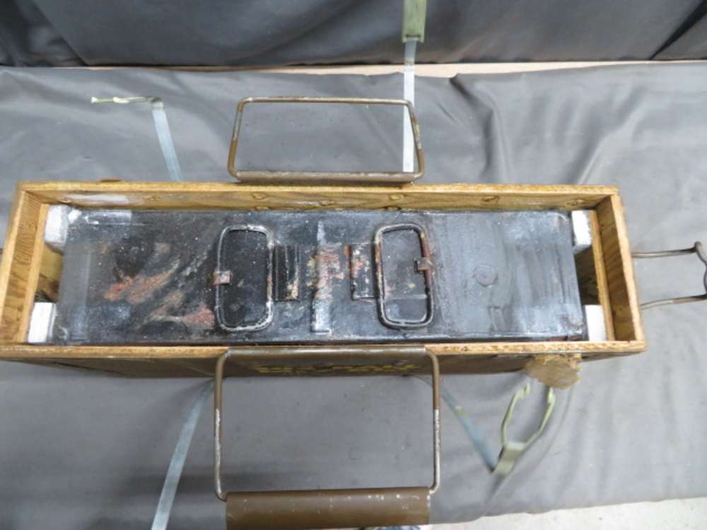 FULL CRATE WWII BRITISH .303 AMMO-1944-250 RDS ON VICKERS MG BELT-img-10