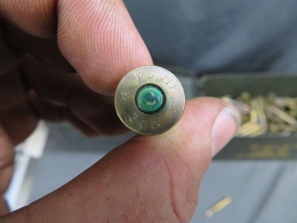 CAN OF 300 ROUNDS MILITARY SURPLUS .303 BRITISH AMMO-img-5