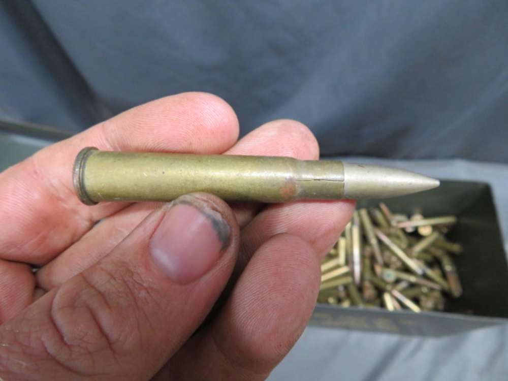 CAN OF 300 ROUNDS MILITARY SURPLUS .303 BRITISH AMMO-img-1