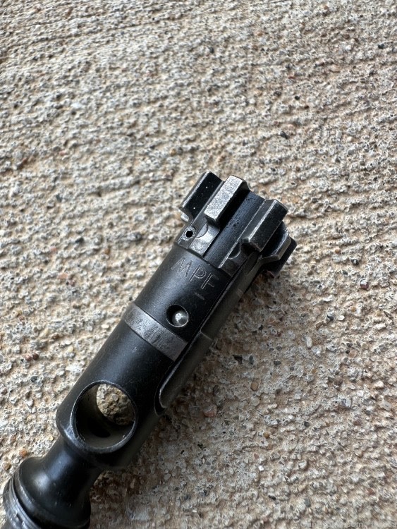 Original FN M16A2 Bolts, Complete, USGI Surplus -img-1