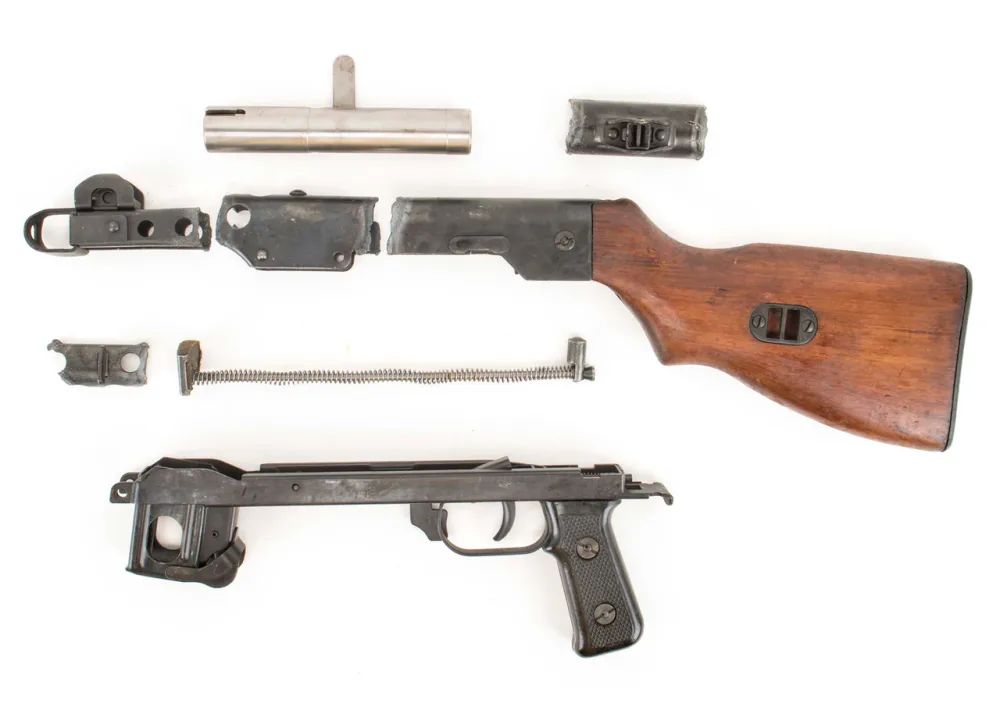 Polish PPS43 7.62x25mm Tokarev Parts Kit Combo Folding & Fixed Wood Stock-img-1