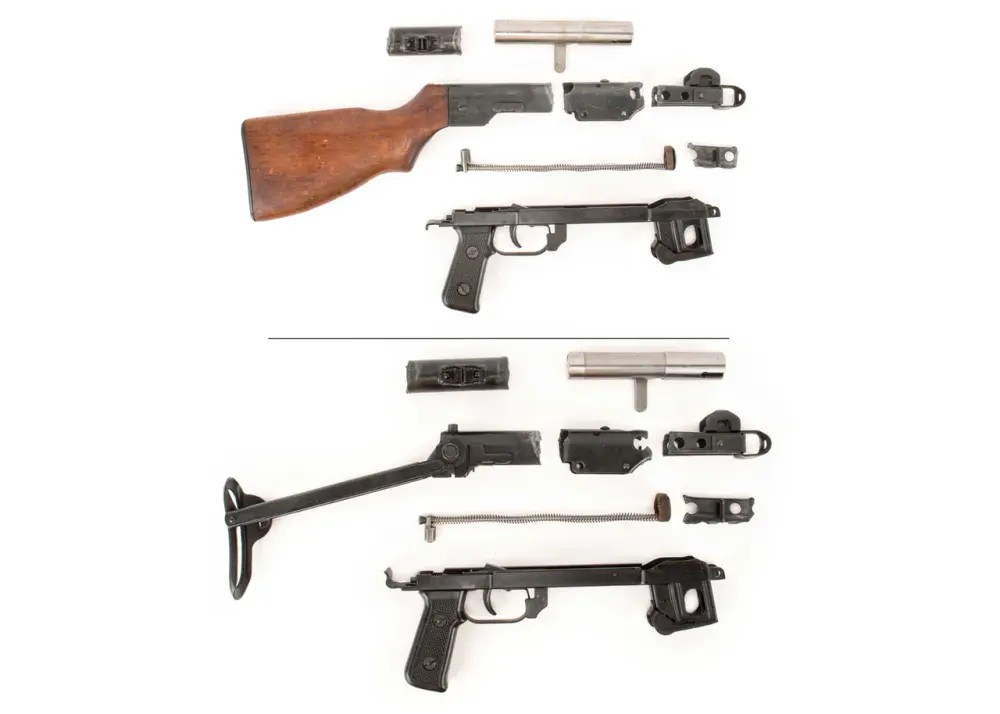 Polish PPS43 7.62x25mm Tokarev Parts Kit Combo Folding & Fixed Wood Stock-img-0