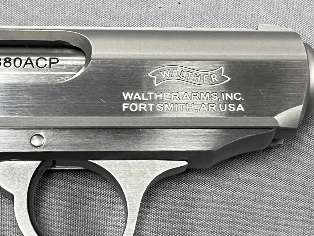 Like New Walther PPK Stainless 3.3" 380acp - 2mags - Case - LNIB - No Res!-img-5