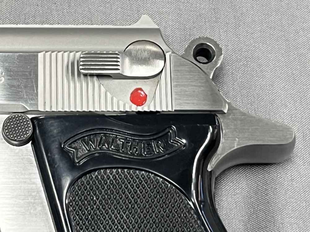 Like New Walther PPK Stainless 3.3" 380acp - 2mags - Case - LNIB - No Res!-img-7