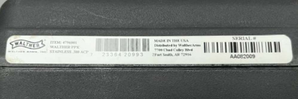 Like New Walther PPK Stainless 3.3" 380acp - 2mags - Case - LNIB - No Res!-img-15