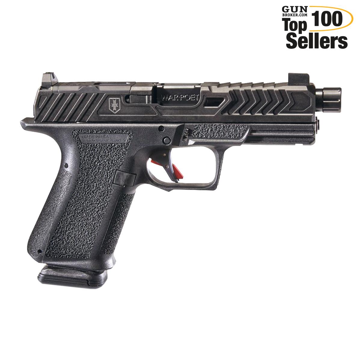 SHADOW SYSTEMS War Poet Semi-Auto 9mm 4.5" Threaded 15+1 Rds Pistol SS-1075-img-0