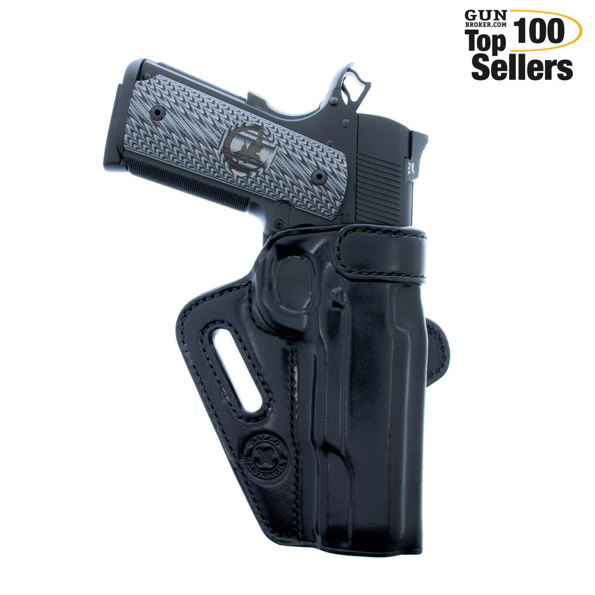 GALCO Thunderclap 4 1/4in 1911 Black Belt Holster (TC266B)-img-0