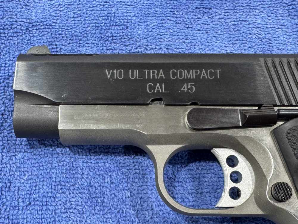 SPRINGFIELD ARMORY MODEL V10 ULTRA COMPACT 45 ACP PISTOL W BOX (J9)-img-4