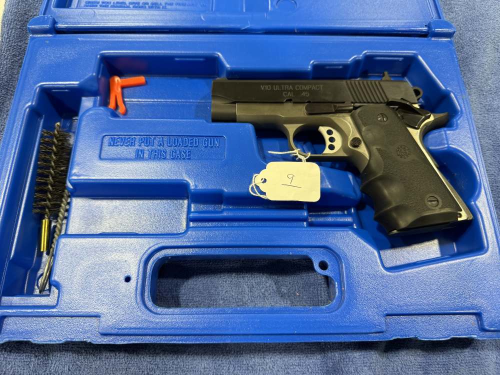 SPRINGFIELD ARMORY MODEL V10 ULTRA COMPACT 45 ACP PISTOL W BOX (J9)-img-1