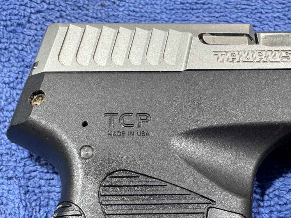 TAURUS PT738 TCP COMPACT PISTOL 380 ACP 6+1 GREAT CONDITION (J-13)-img-7