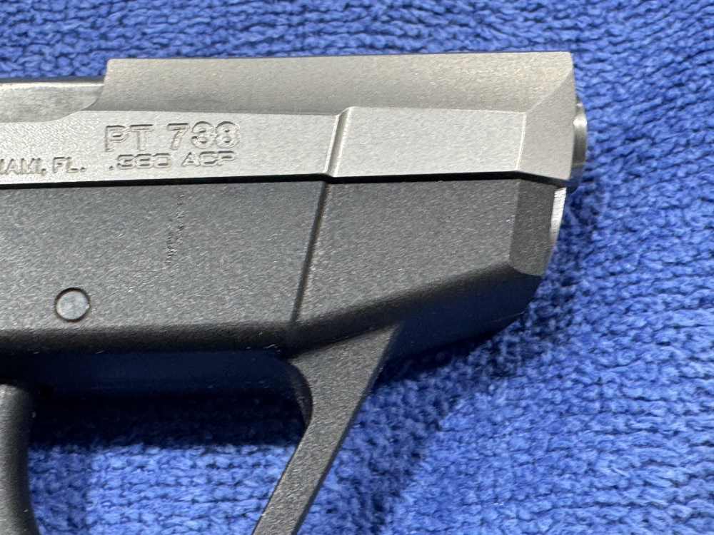 TAURUS PT738 TCP COMPACT PISTOL 380 ACP 6+1 GREAT CONDITION (J-13)-img-9