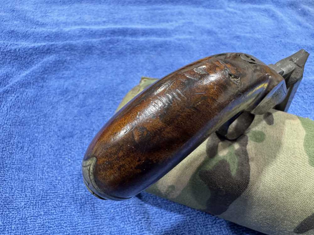 ANTIQUE PISTOL SINGLE SHOT RUSTY AND INOPERABLE GOOD FOR PARTS (J-14)-img-10