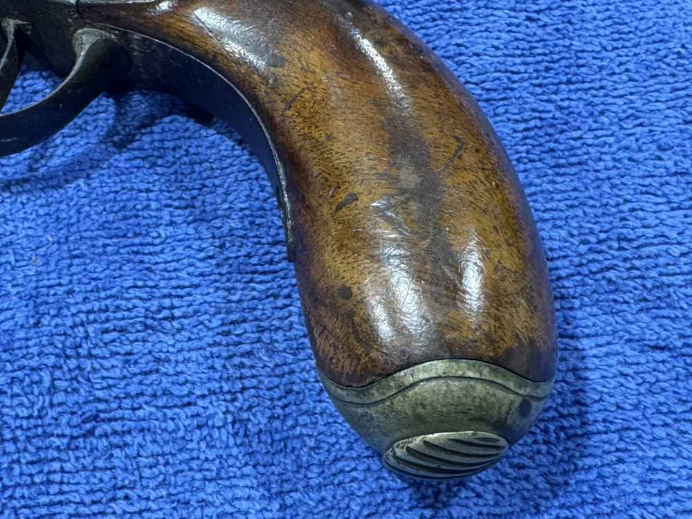 ANTIQUE PISTOL SINGLE SHOT RUSTY AND INOPERABLE GOOD FOR PARTS (J-14)-img-1