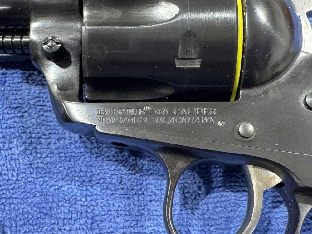RUGER BLACKHAWK FLATTOP CONVERTABLE 45LC/45ACP NIB 2012 UNFIRED (J-17)-img-11